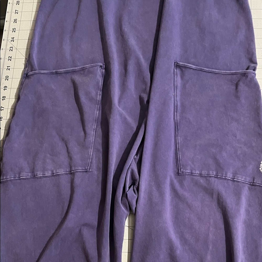 Free People Hot Shot Indigo Purple Jumpsuit Onesis - Picture 10 of 12